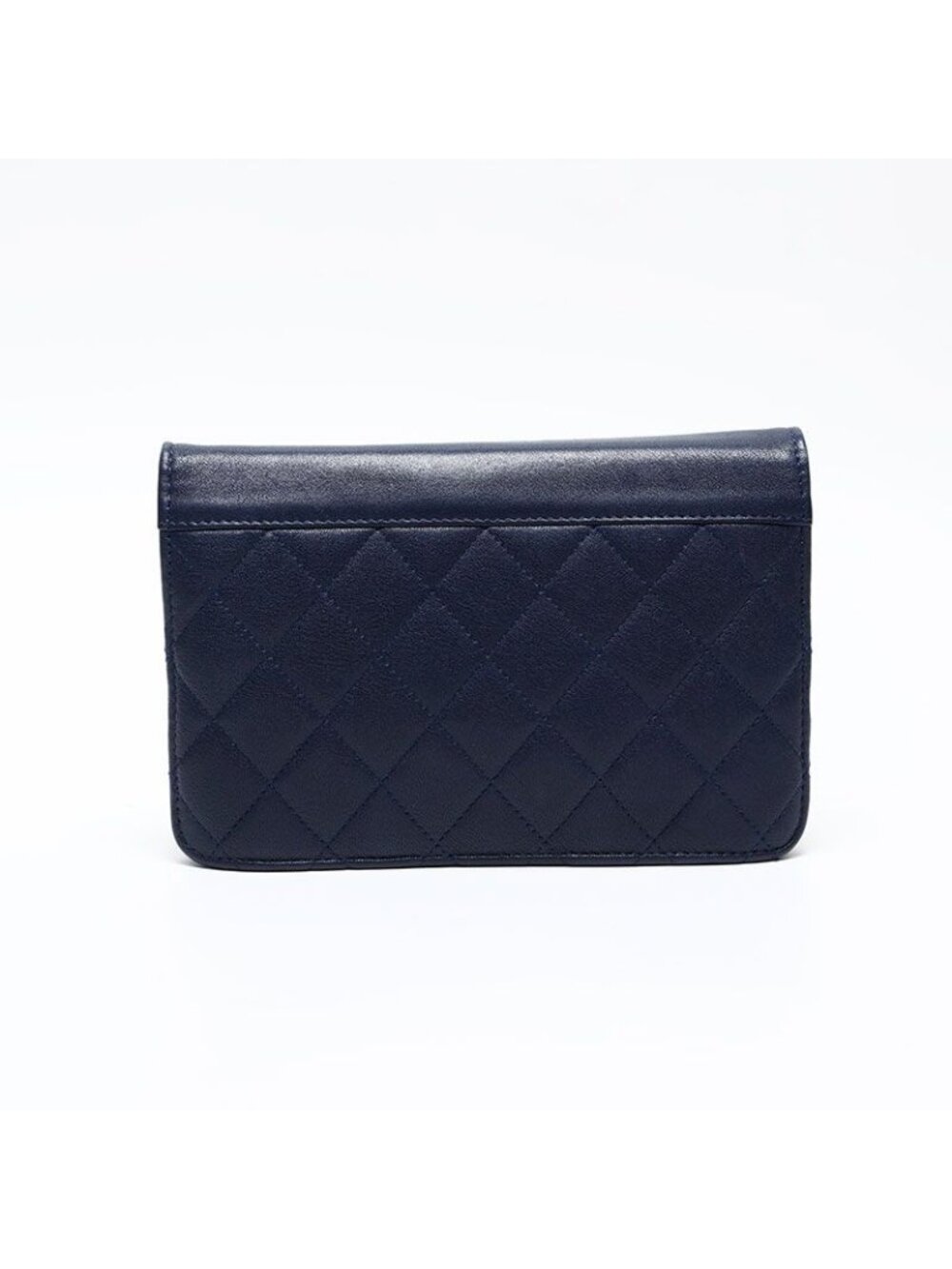 Chanel Shoulder Bag Half CC Logo Chain Wallet - Picture 2 of 10